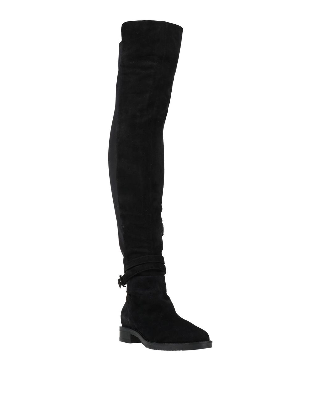 Sergio Rossi Black Boot Leather