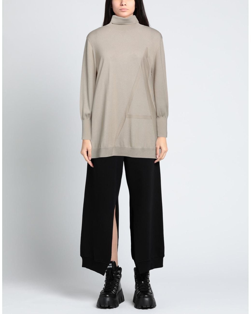 ARMANI EXCHANGE Gray Turtleneck
