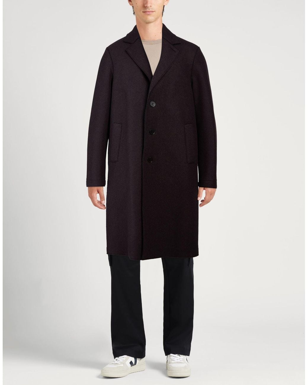 Harris Wharf London Blue Coats for men