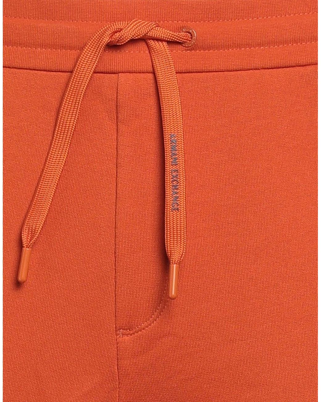 ARMANI EXCHANGE Orange Pants for men