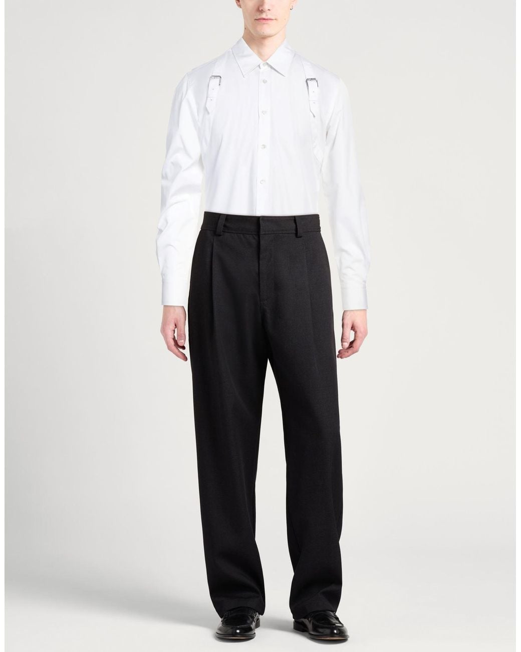 McQueen White Shirt Cotton for men