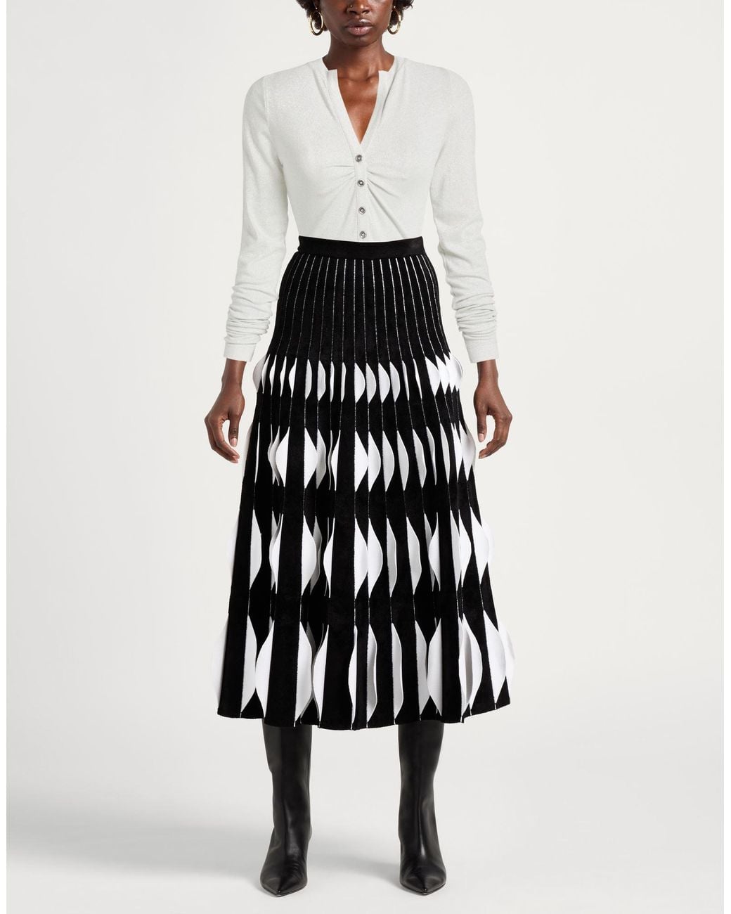 Pinko White Jumper