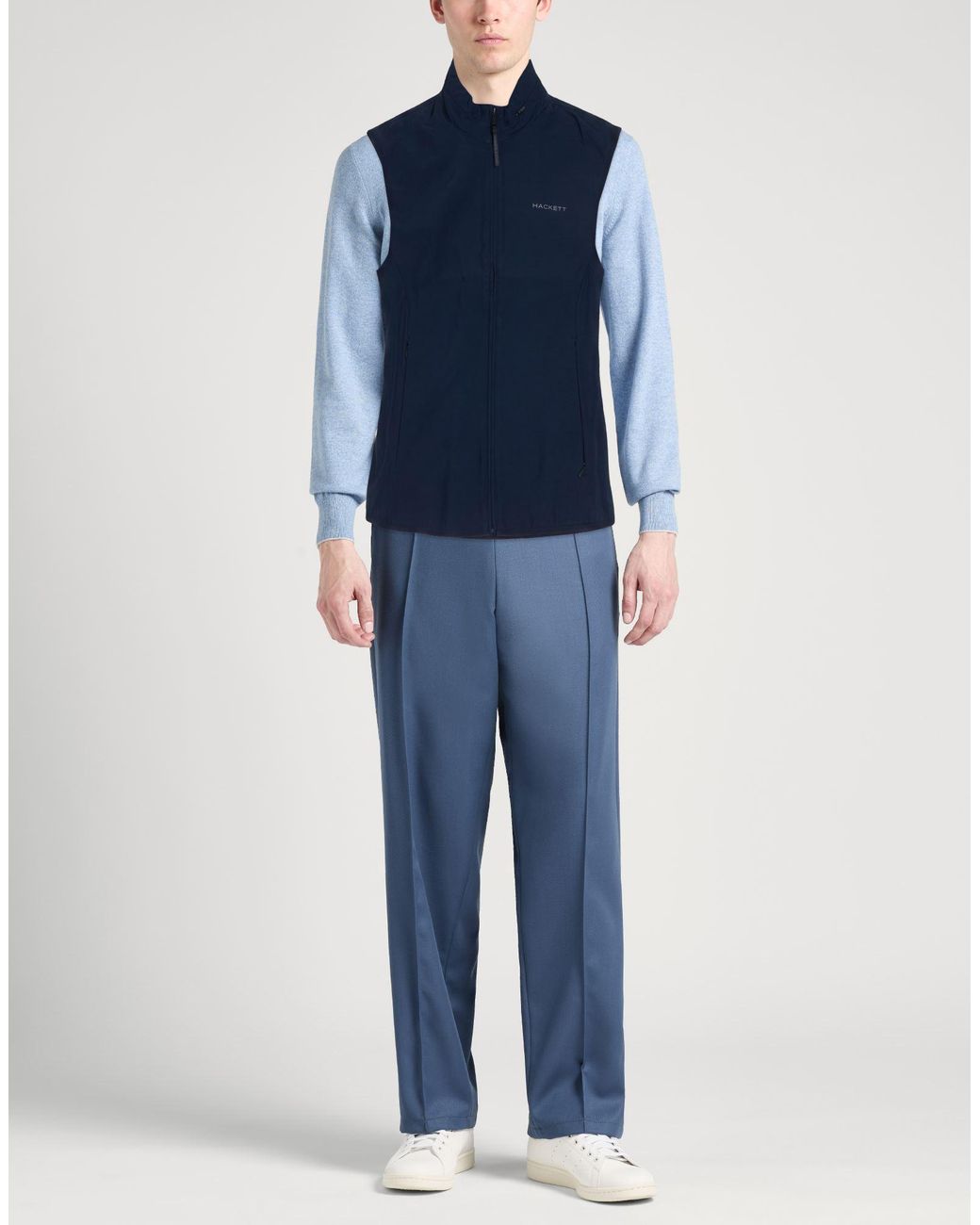 Smanicato di Hackett in Blue da Uomo