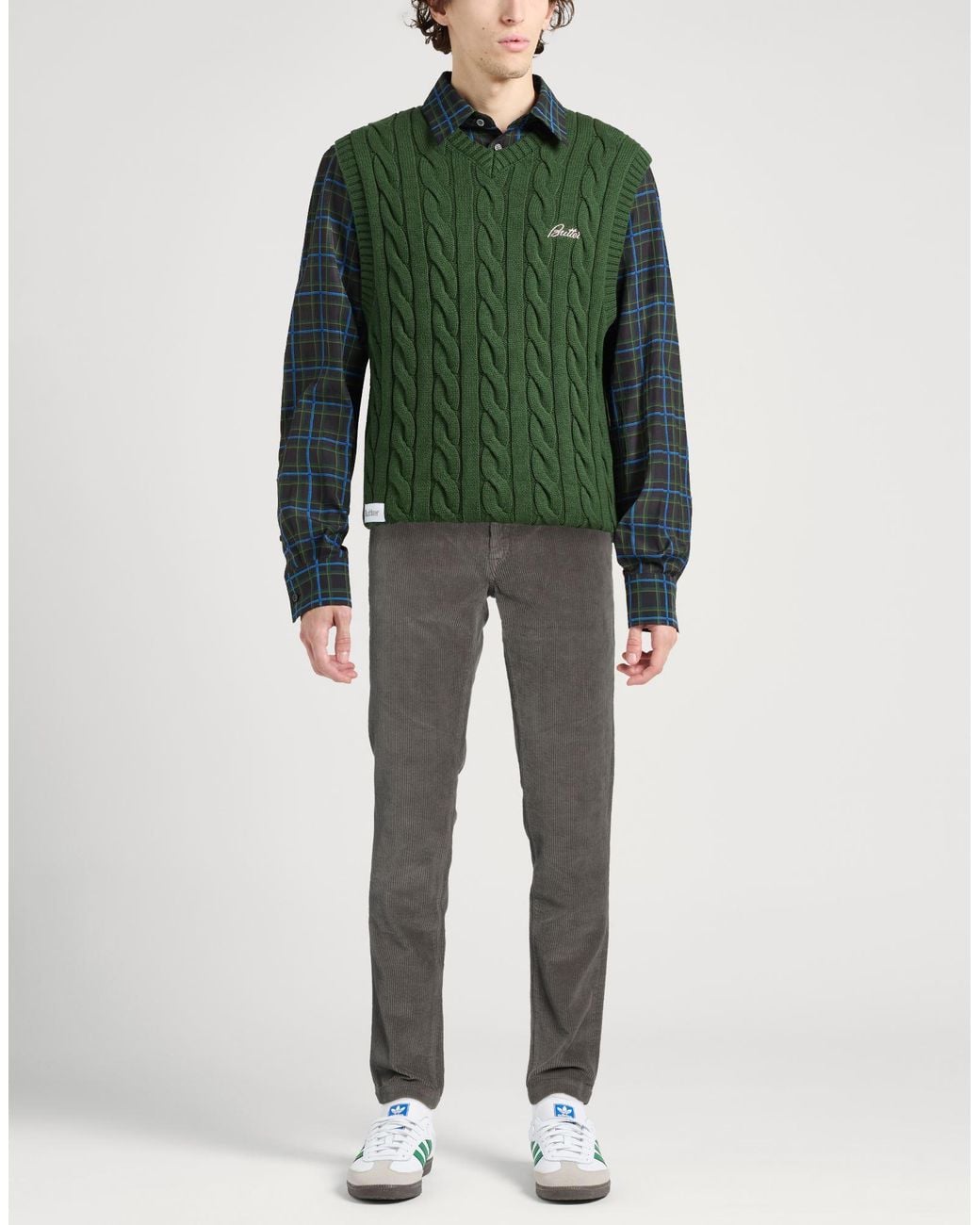 CYCLE Gray Trouser for men