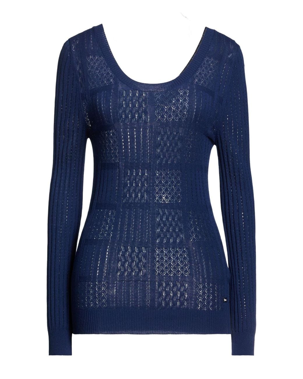 Harmont & Blaine Blue Sweater Viscose, Polyester