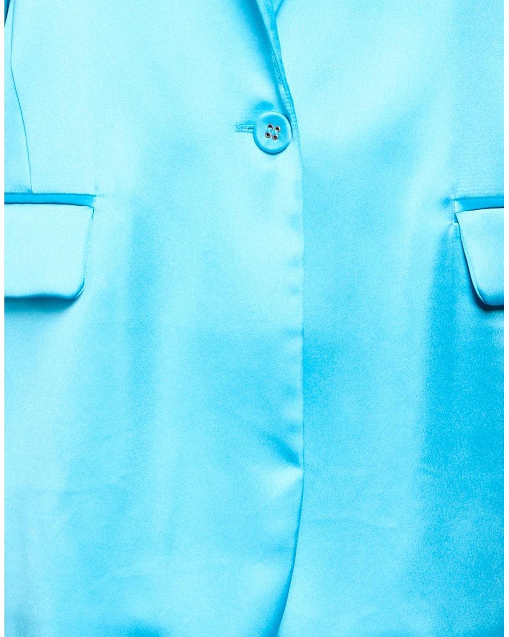 Blugirl Blumarine Blue Blazer Polyester