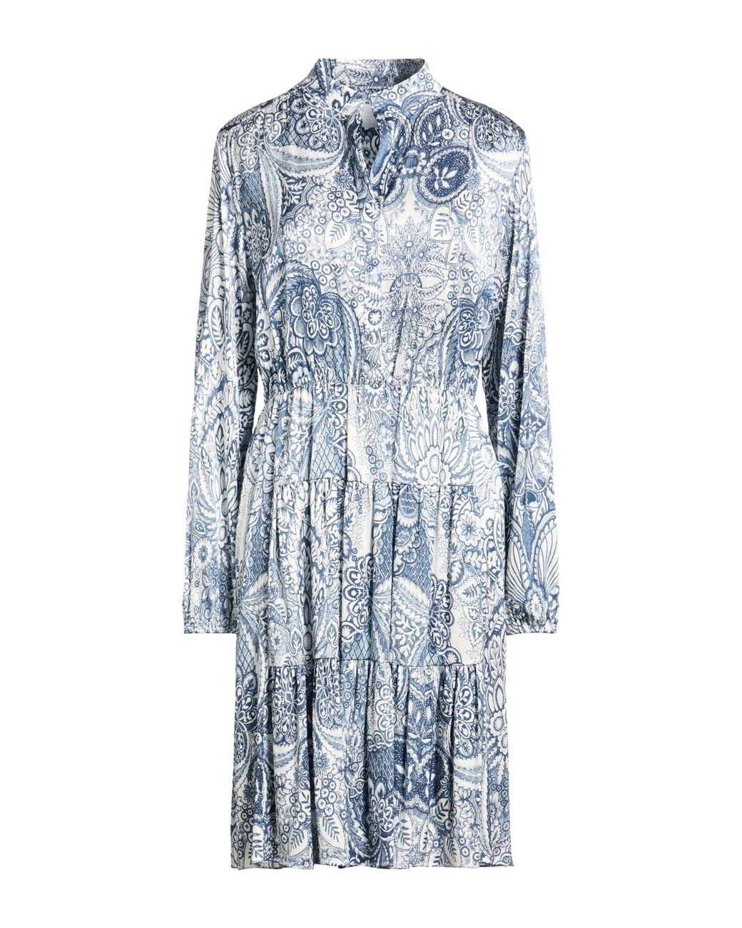 Eleventy Blue Midi Dresses