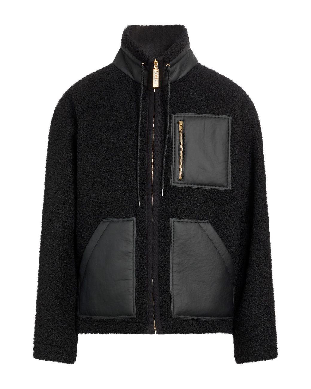 Moschino Black Shearling & Teddy for men