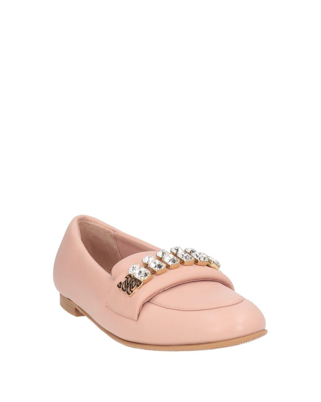 Casadei Pink Loafers Leather