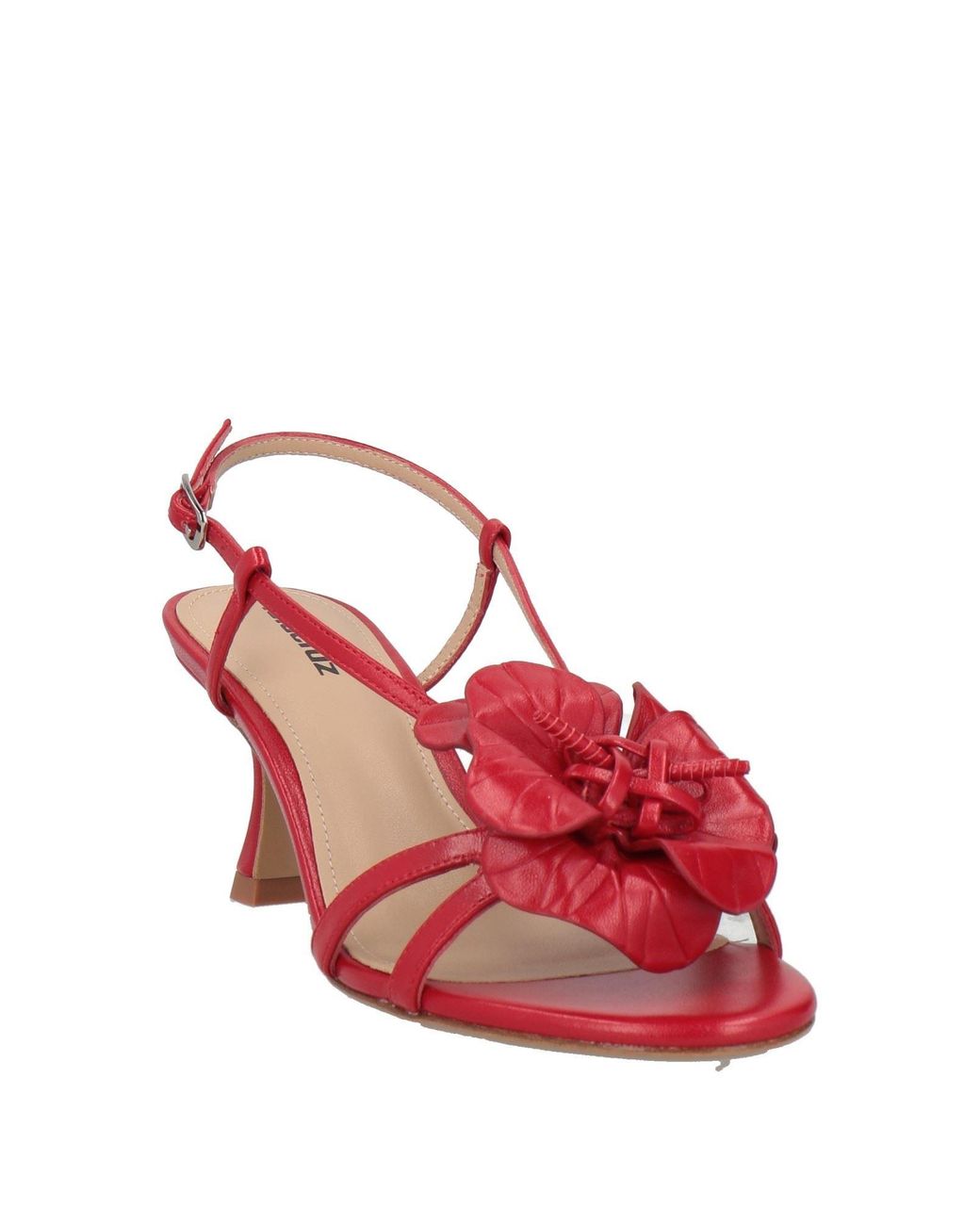 Lola Cruz Red Sandals