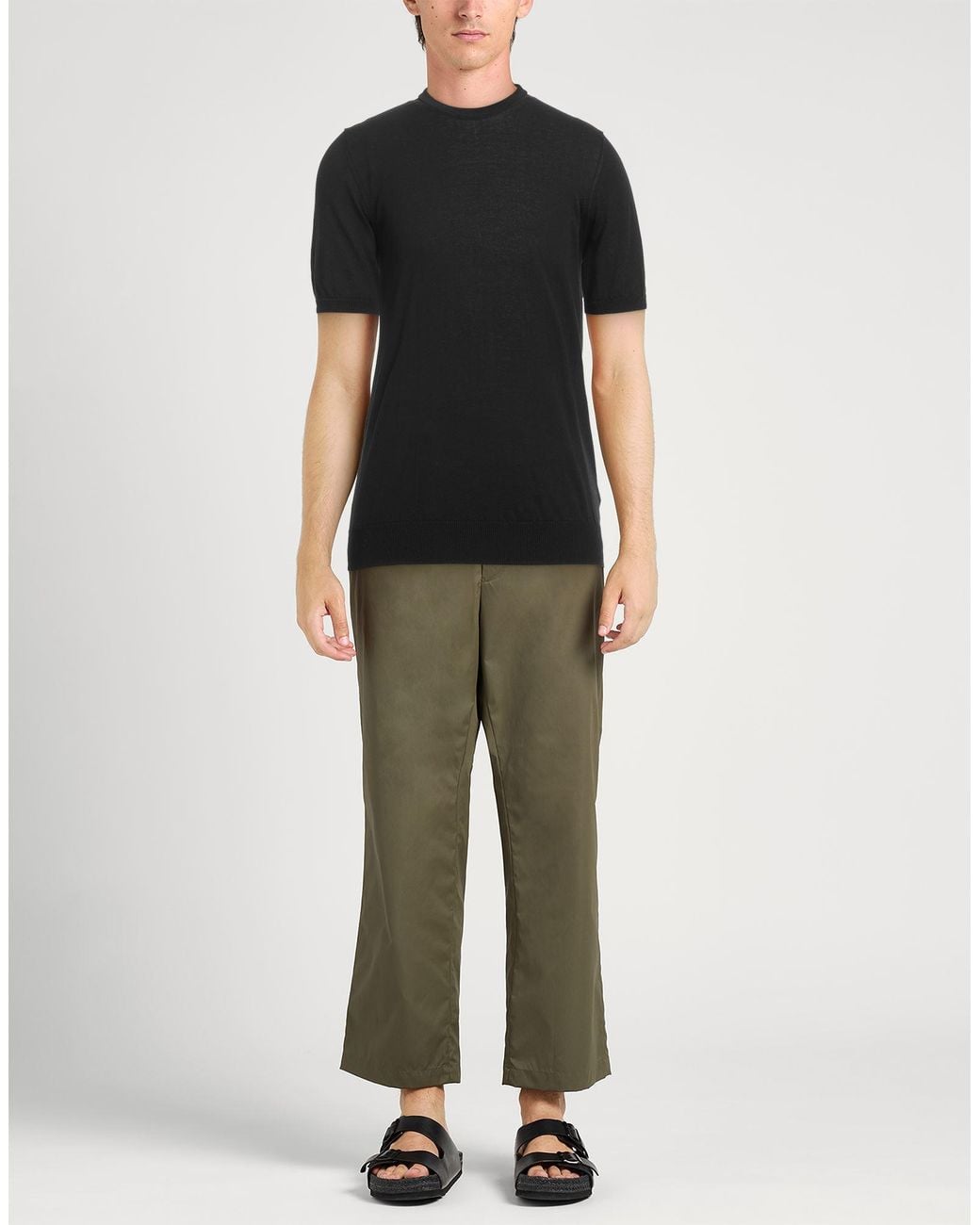 Alpha Studio Black Jumper for men
