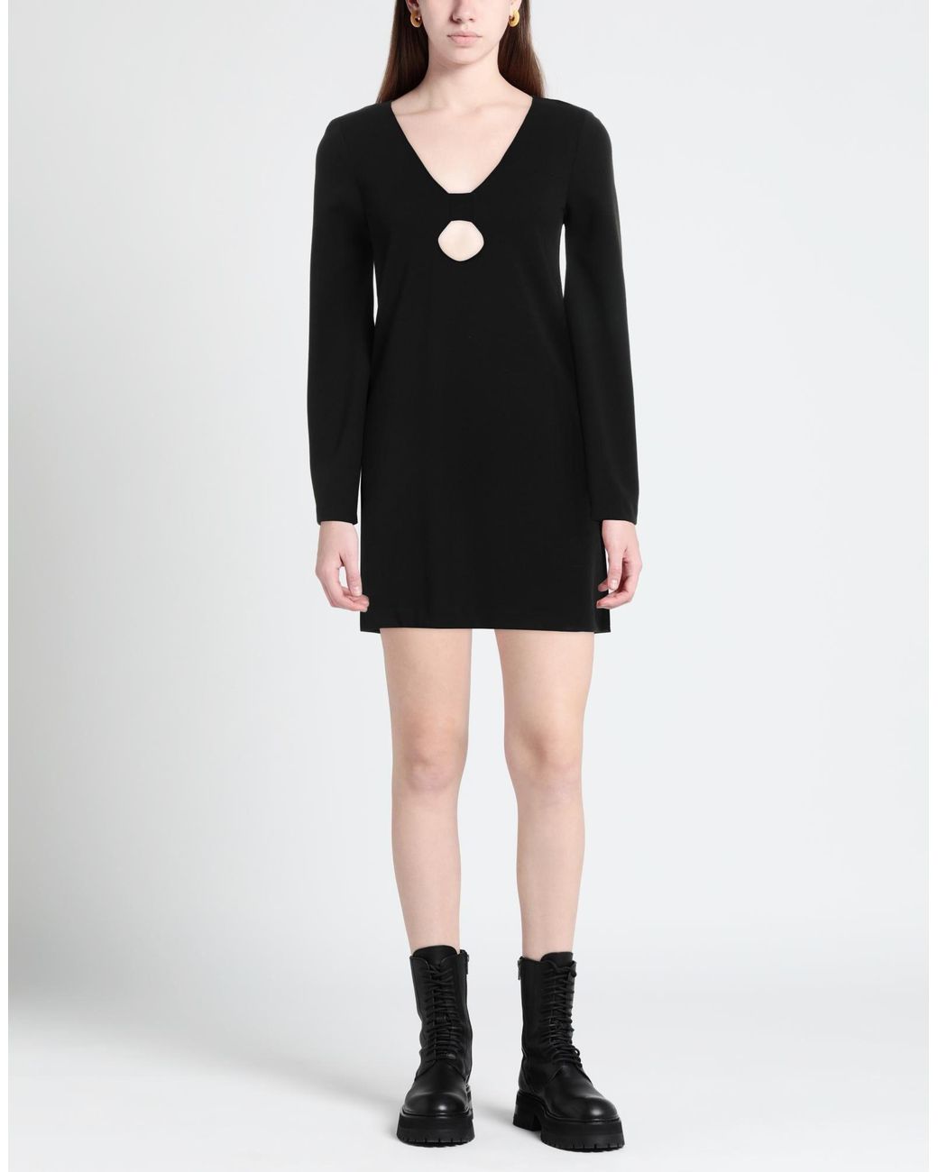 .., merci italia Black Mini Dress