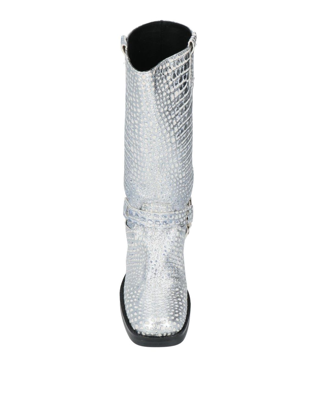 Doop Gray Boot Leather