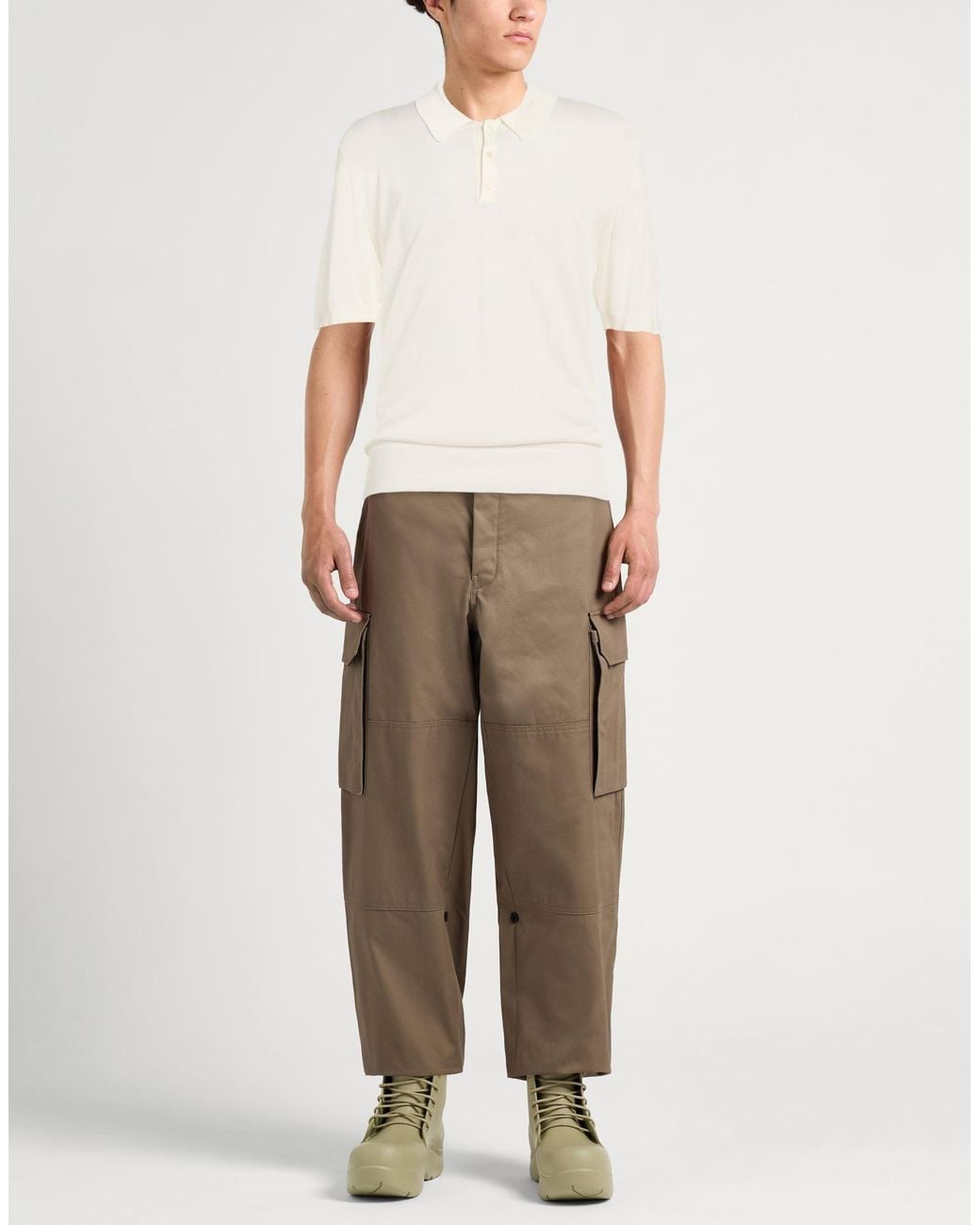 Laneus White Polo Shirts for men