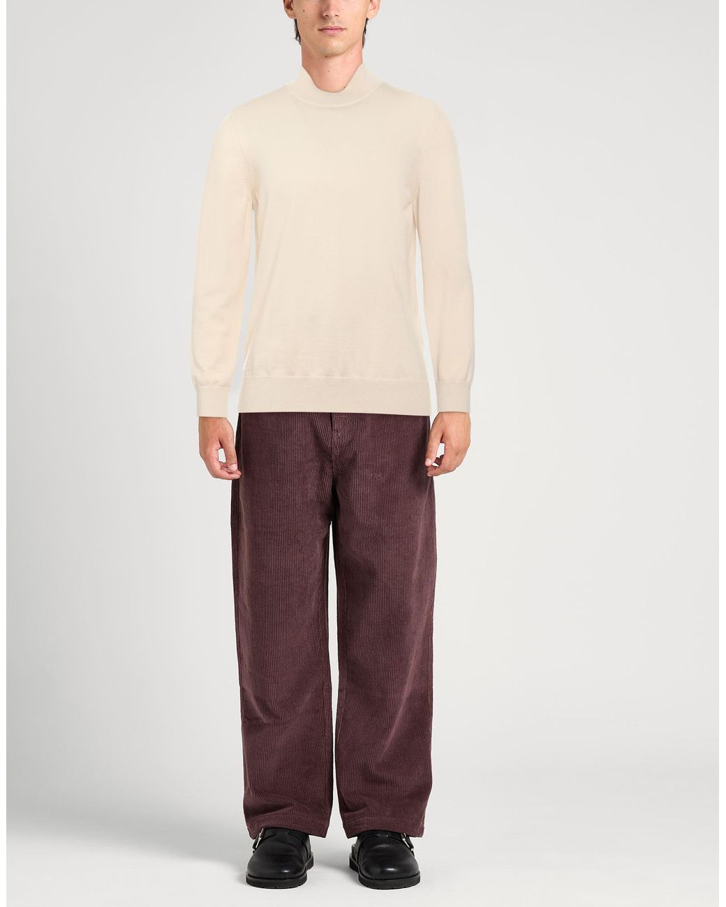 Sandro White Turtleneck for men