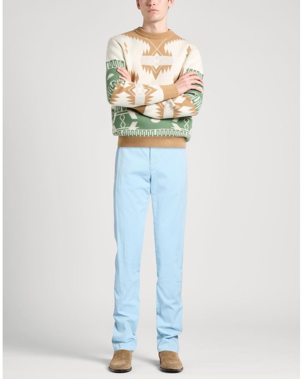 Incotex Blue Pants for men