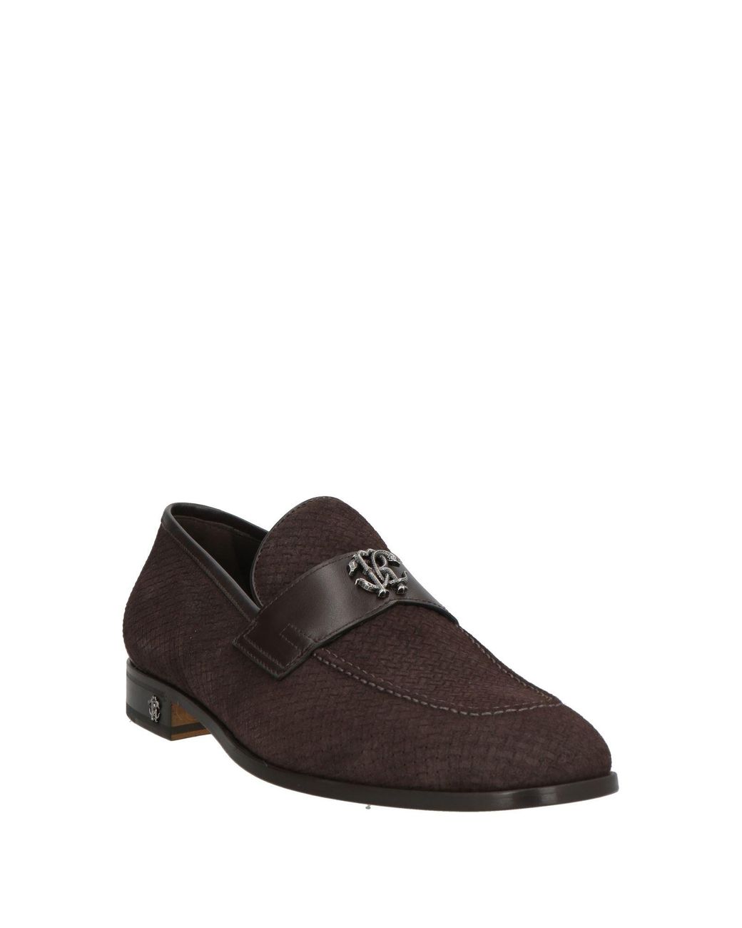 Roberto Cavalli Brown Loafers Leather for men