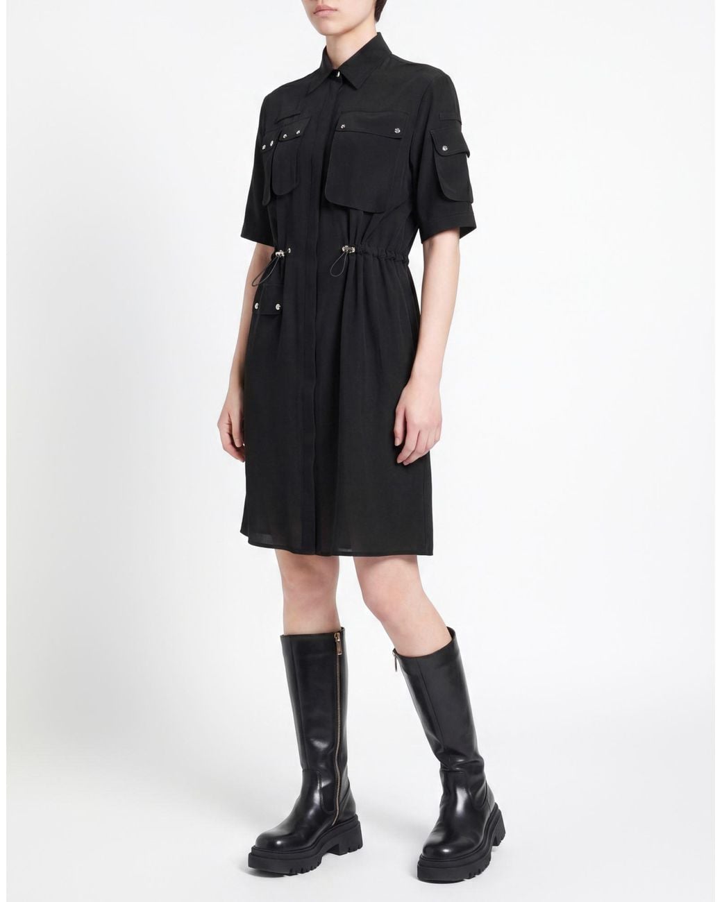 Versace Black Mini Dress