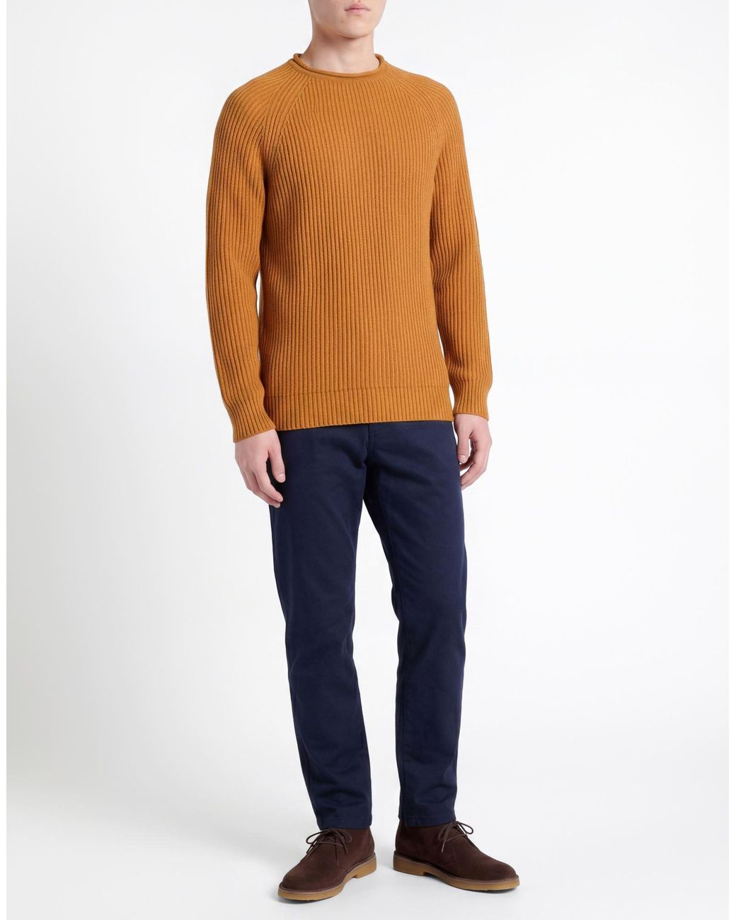 Pullover Irish Crone de hombre de color Orange