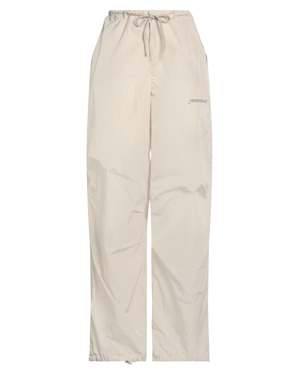 hinnominate White Pants Polyamide