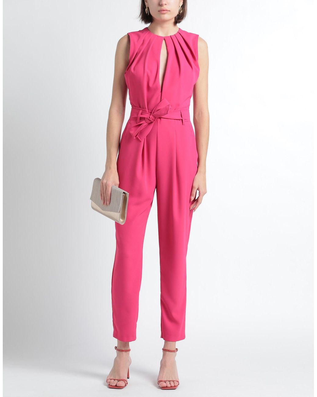 Pinko Pink Jumpsuit