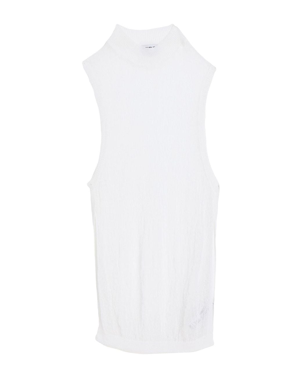 Dondup White Rollkragenpullover
