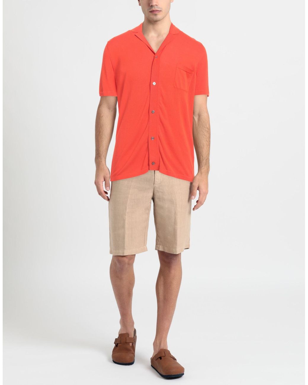 Drumohr Red Shirt for men