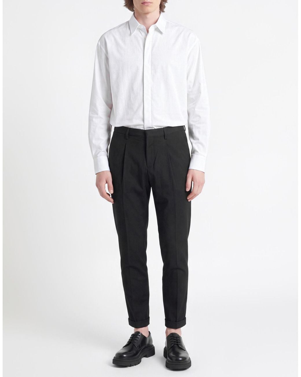 Briglia 1949 Black Pants Virgin Wool for men