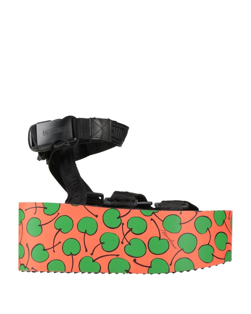 Moschino Black Sandale