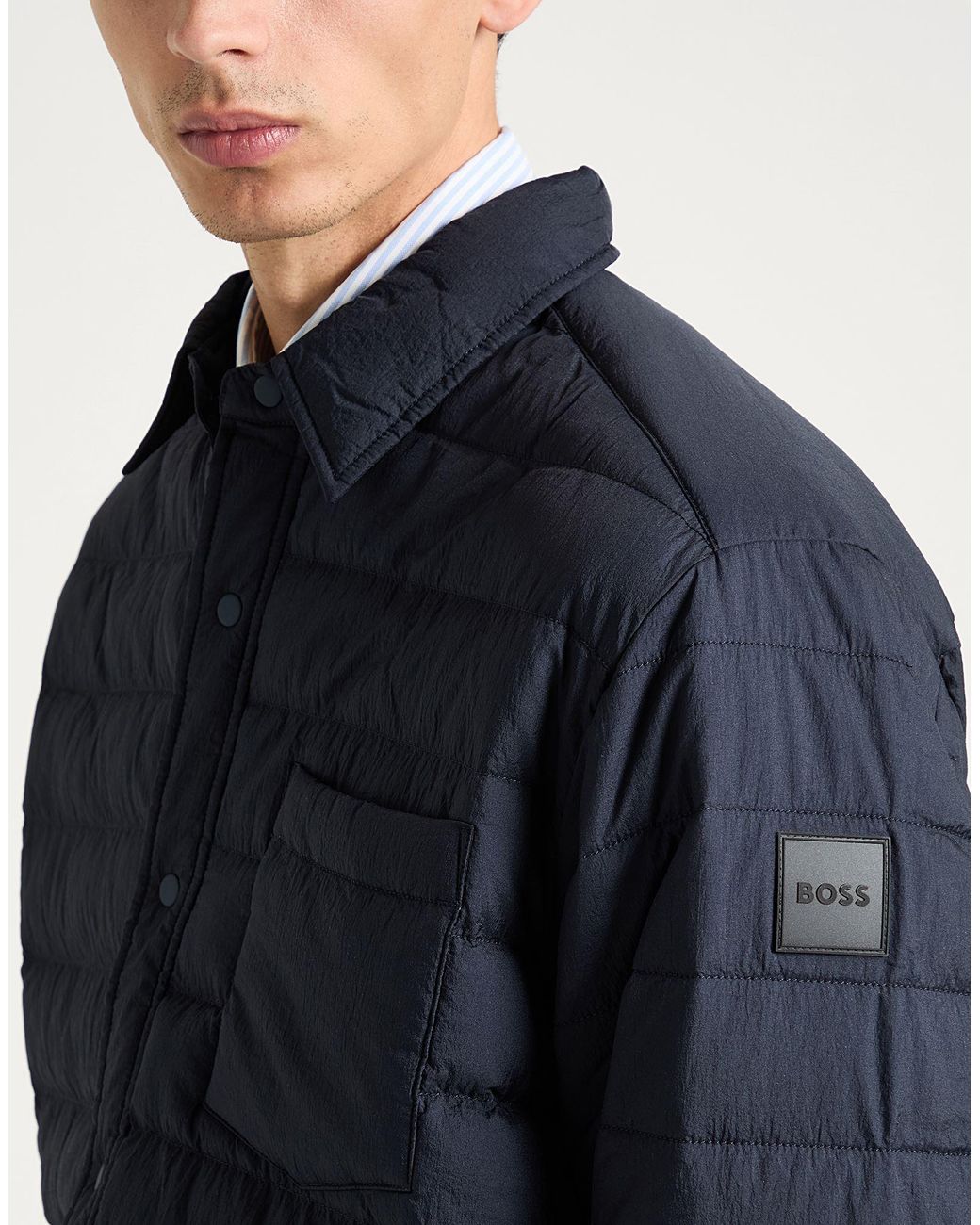 Boss Blue Puffer for men