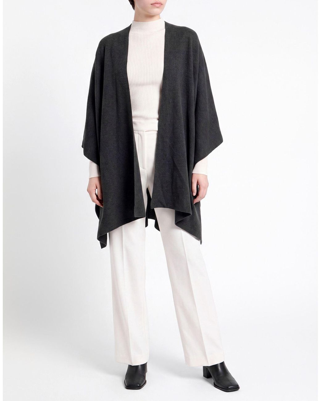 Alpha Studio Black Cape