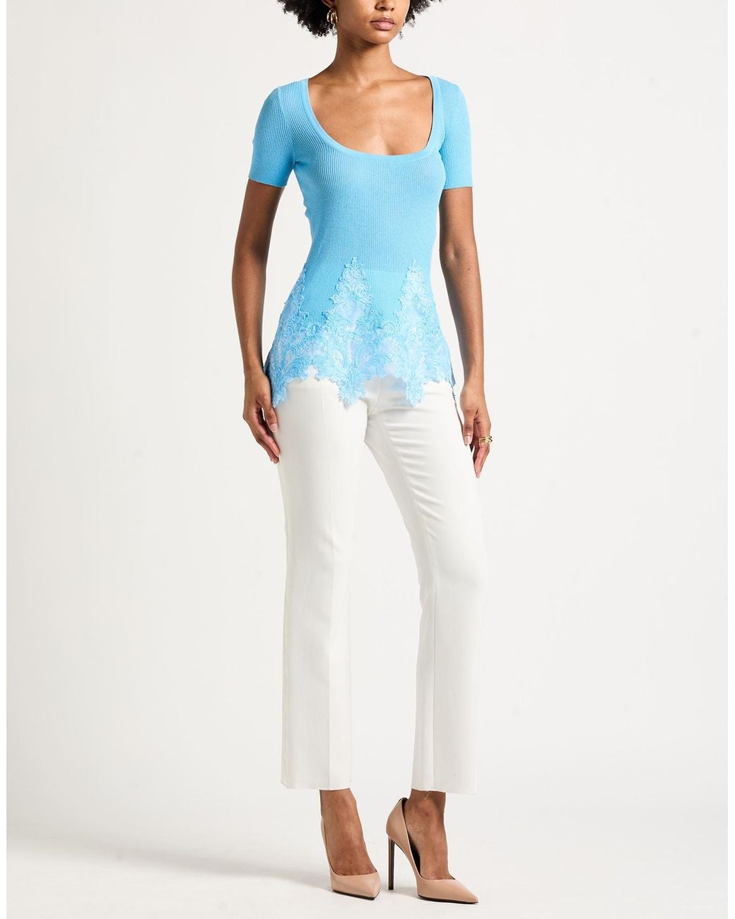 Ermanno Scervino Blue Top