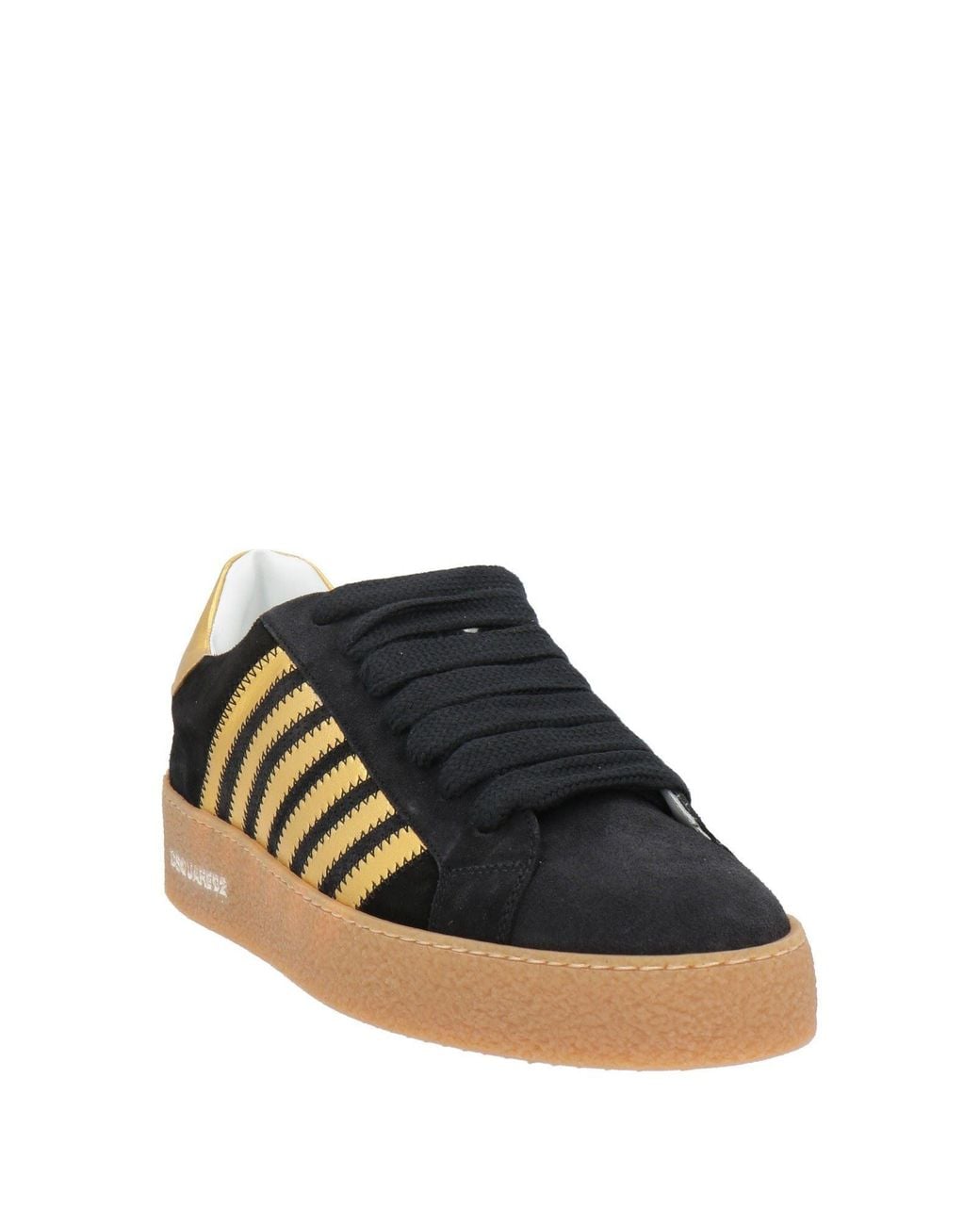 DSquared² Black Sneakers Leather for men