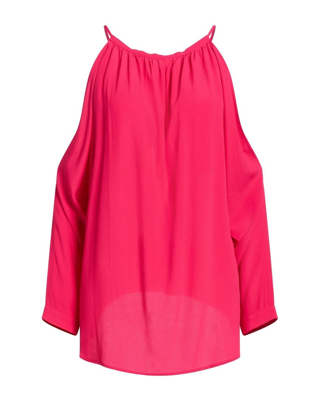 Semicouture Pink Top Acetate, Silk