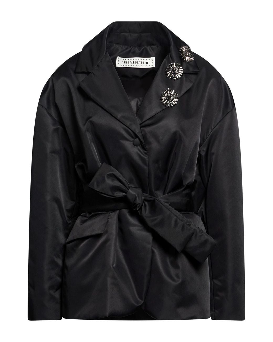 Shirtaporter Black Jacket Nylon