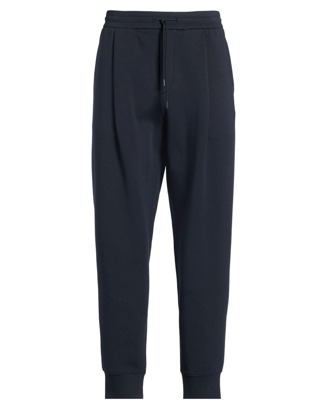 Emporio Armani Blue Midnight Pants Cotton, Polyester, Elastane for men