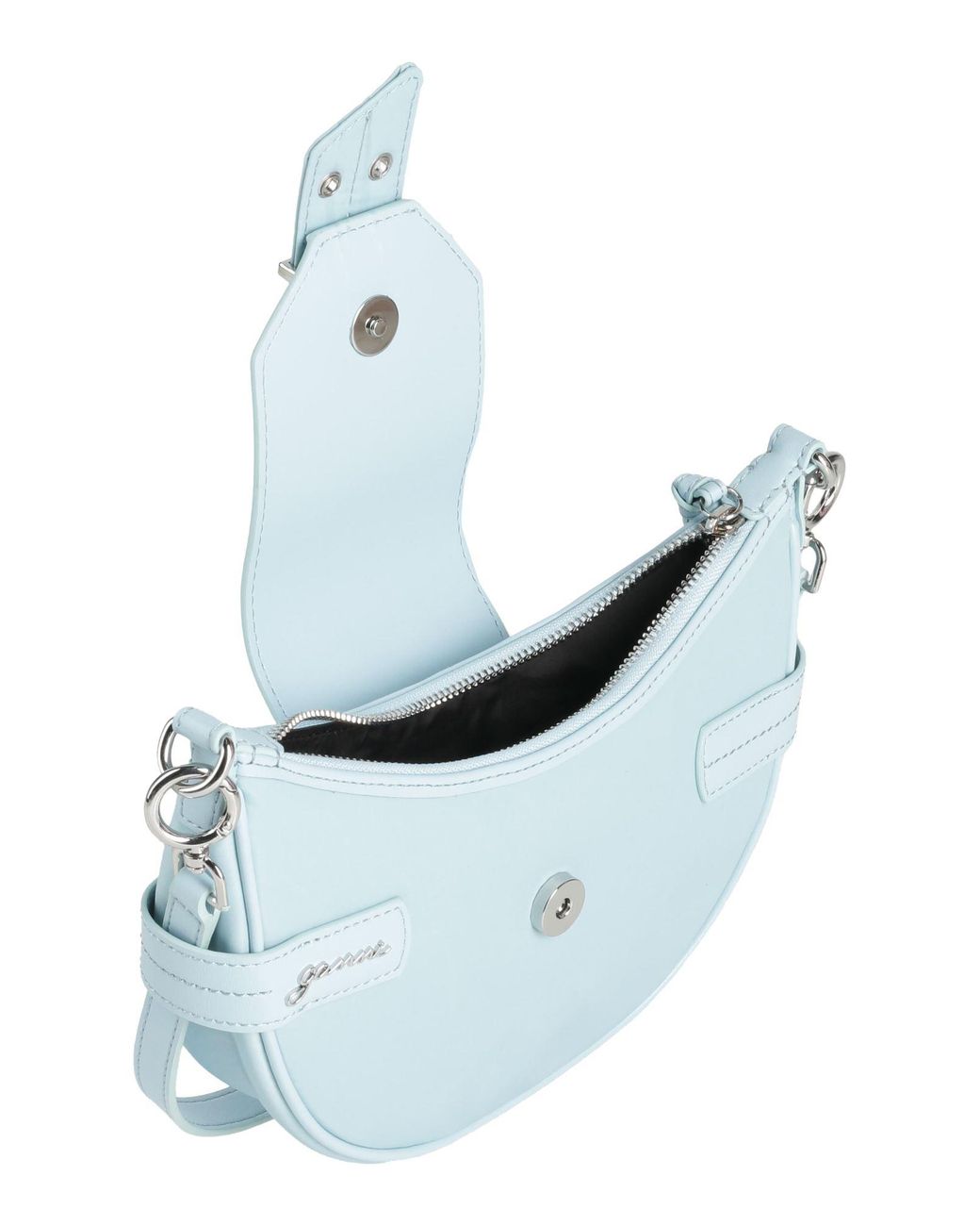 Ganni Blue Cross-Body Bag