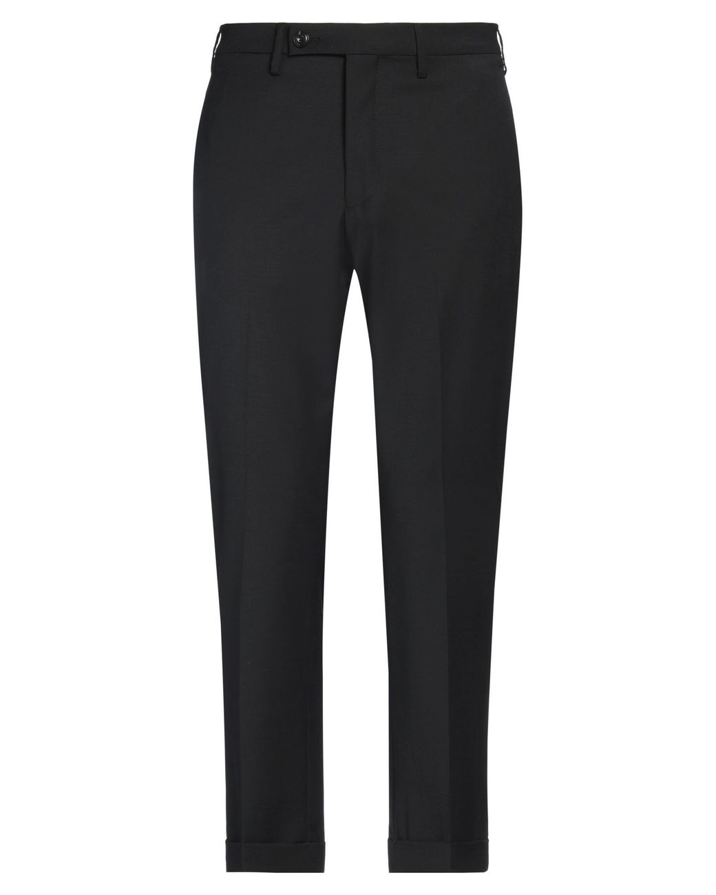 Michael Coal Black Trouser for men