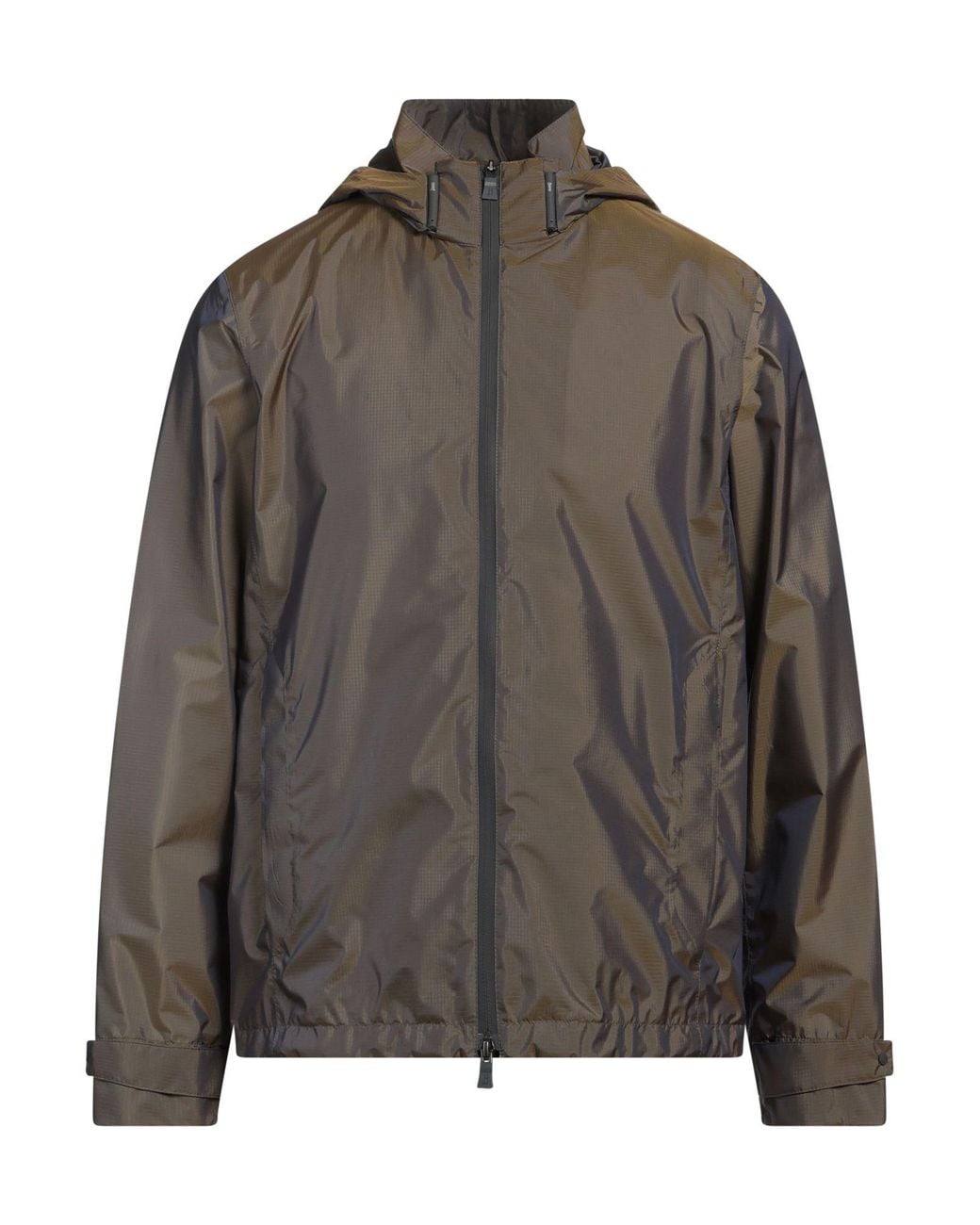 Herno Gray Jacket Polyester, Polyamide for men