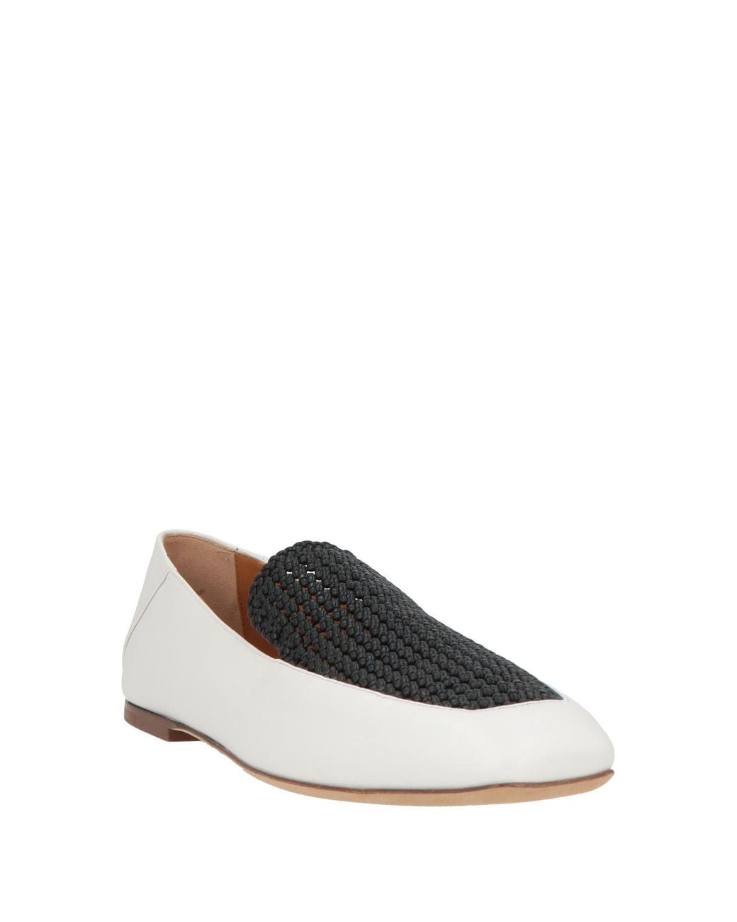 Chloé White Loafers Leather