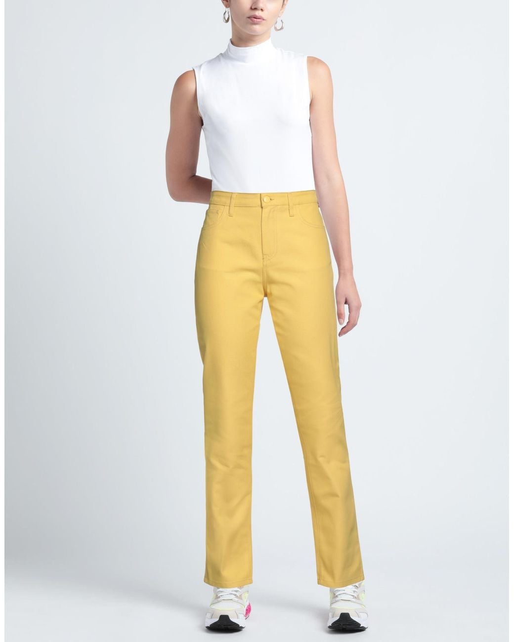 Pantalone di Raf Simons in Yellow