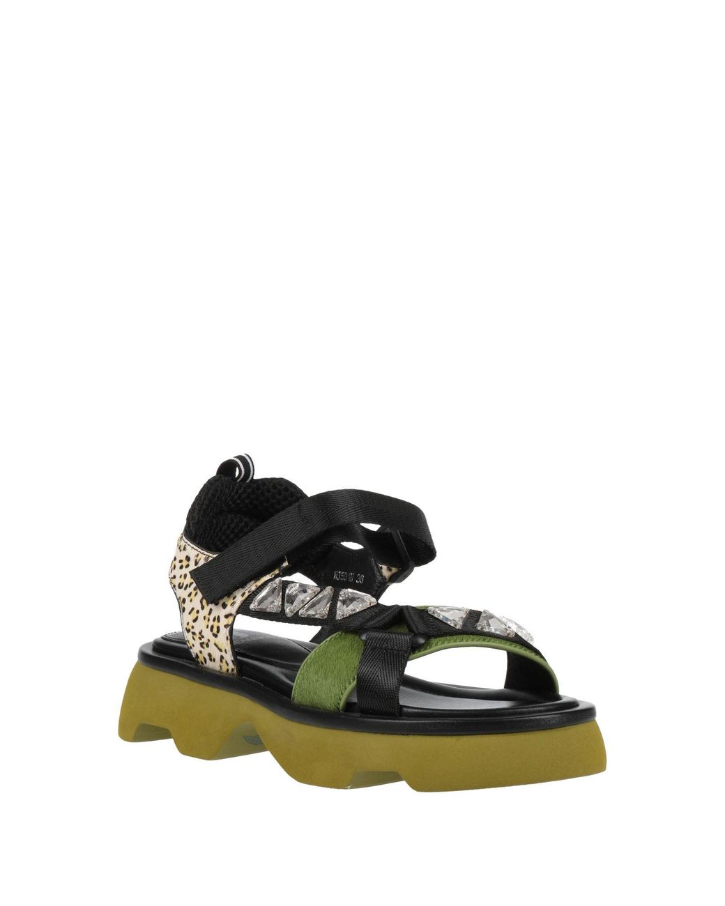 Jeannot Green Sandals