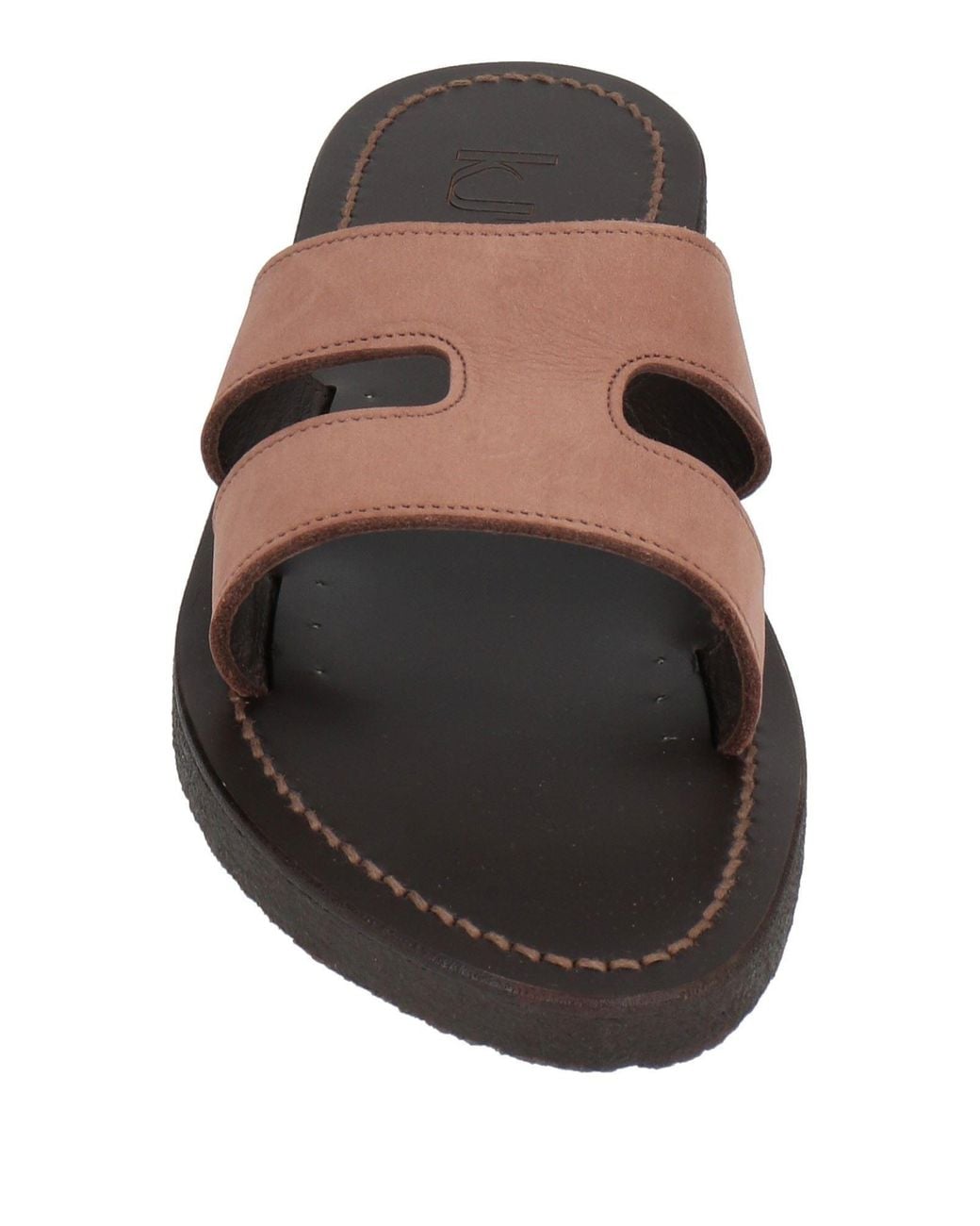 K. Jacques Brown Sandals Leather