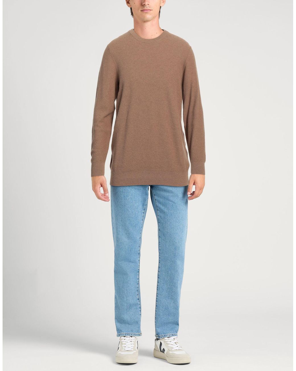 Brooksfield Brown Jumper for men