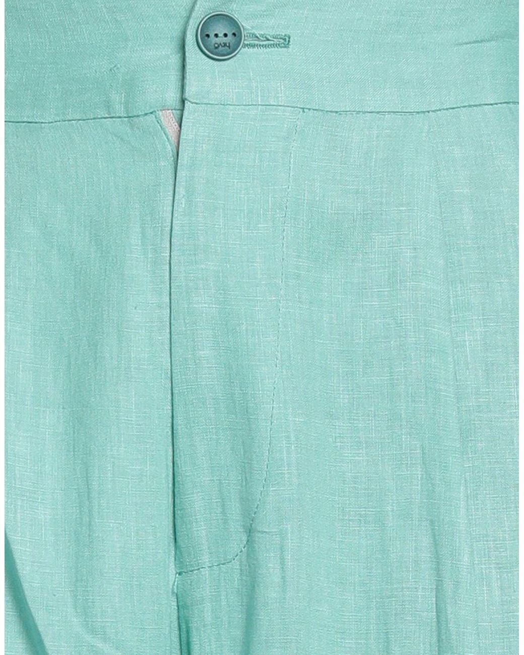 Hevò Green Pants Linen