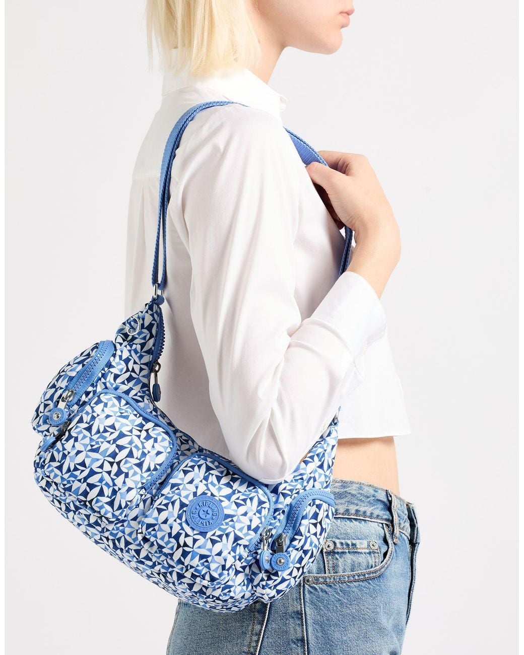 Kipling Blue Light Cross-Body Bag Polyester