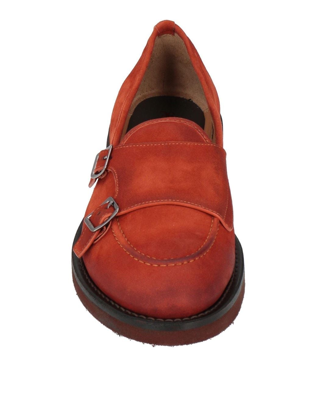 Fabi Red Loafers Soft Leather for men