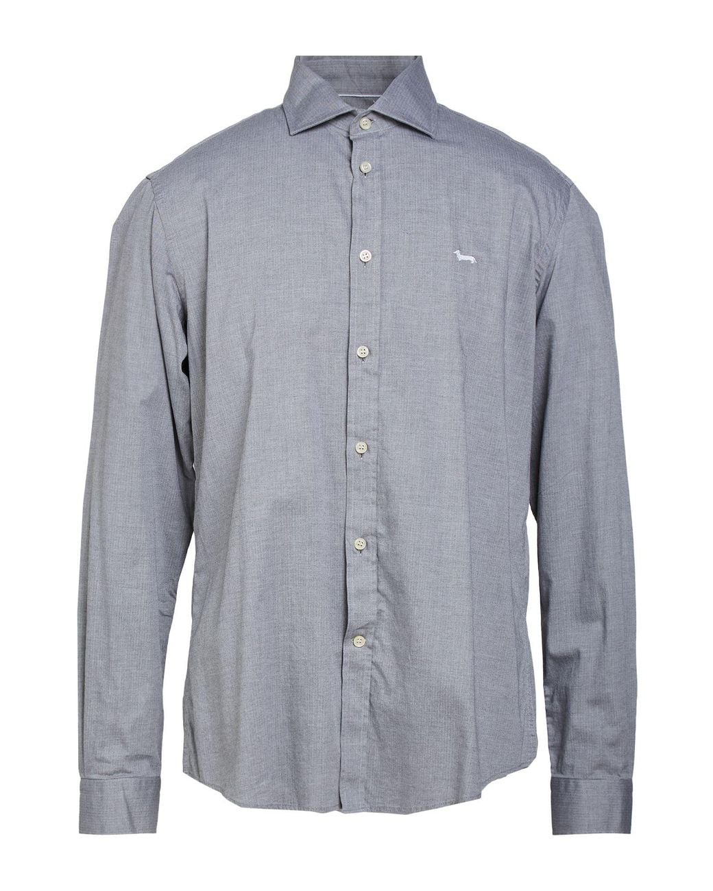 Harmont & Blaine Blue Shirt Cotton for men