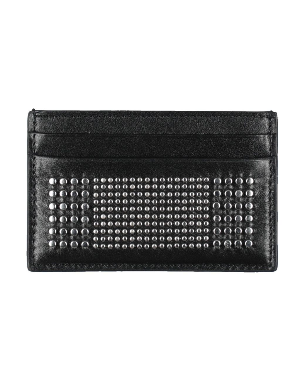 McQueen Black Cardholder for men