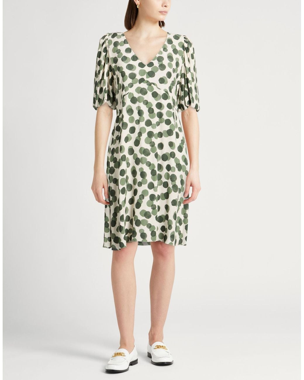 Hanita Green Mini Dress